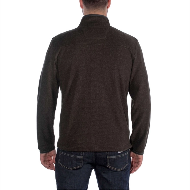 Gilet Carhartt Men Dalton Full Zip Fleece Tarmac Heather Equipementaventure